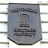 Thumbnail of Provincial Heritage Property Plaque. Click to enlarge.